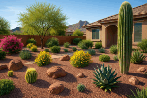 Low-Maintenance Desert Garden in Gilbert