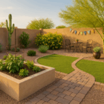 A beautifully transformed backyard in Gilbert