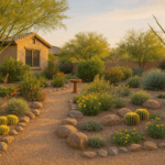 A flourishing backyard habitat in the Gilbert desert