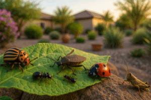 A variety of garden pests found in Gilbert
