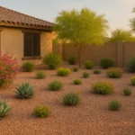 A vibrant Gilbert yard filled with native plants