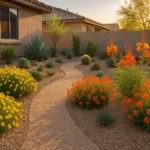 A vibrant garden in Southeast Valley showcasing a spring color burst